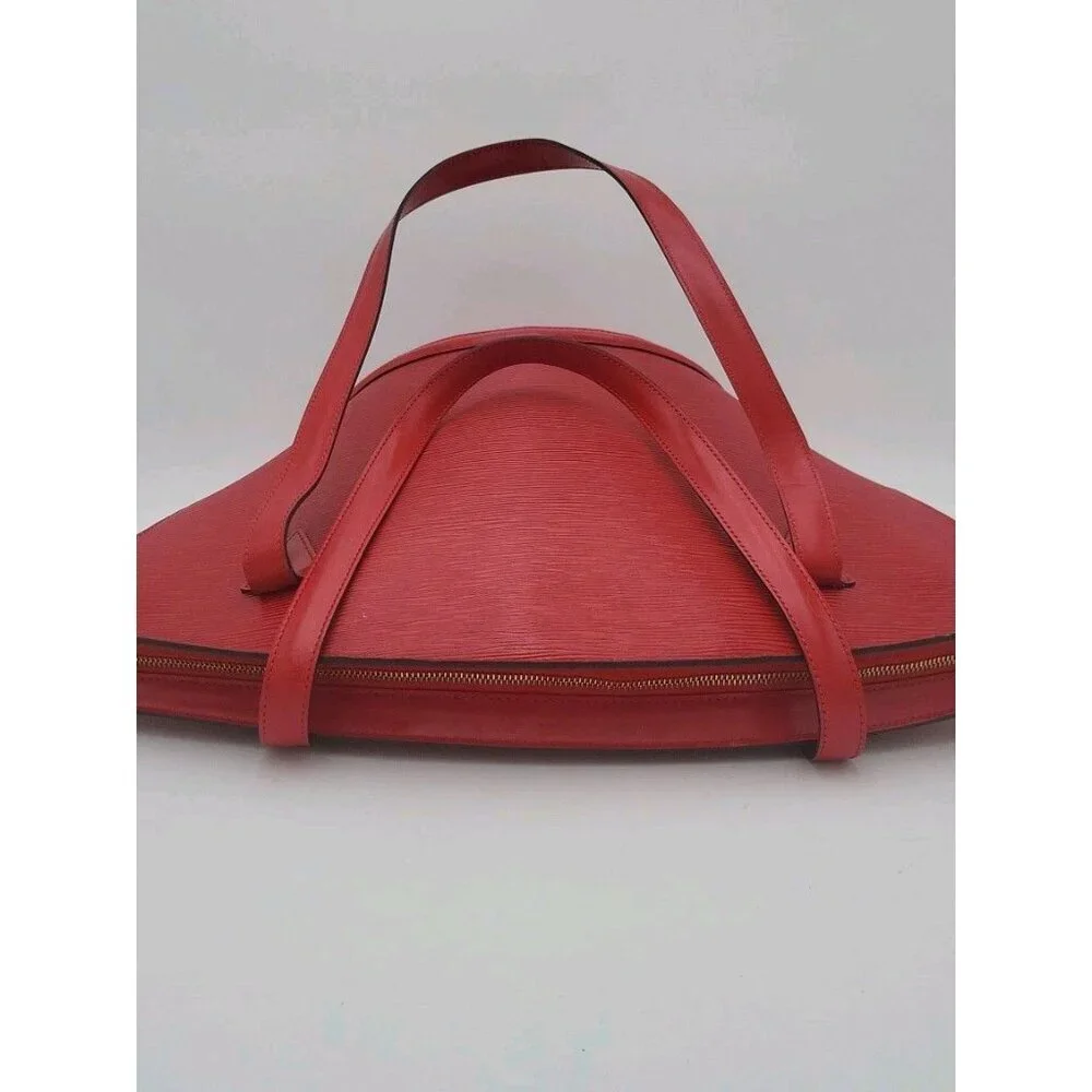Auth Louis Vuitton Epi Red Saint Jacques Shopping‎ M52267 Shoulder bag SKS020280